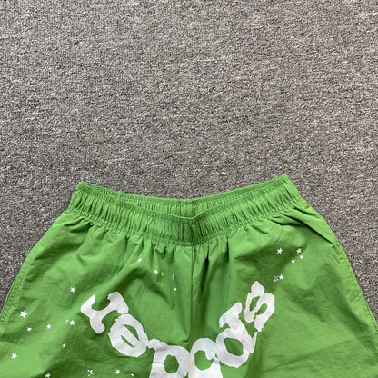 SP5DER OG WEB DOUBLE LAYER SHORT GREEN - Prime Reps