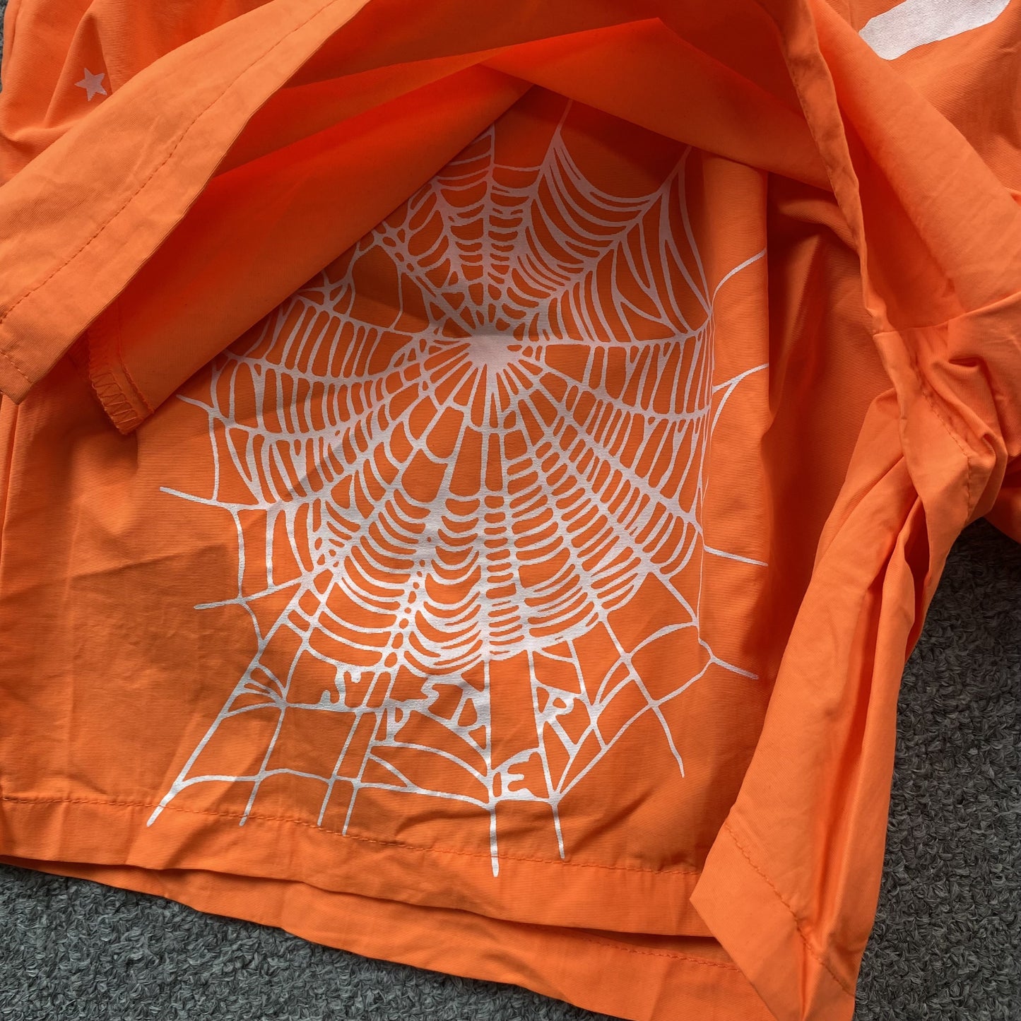 SP5DER OG WEB DOUBLE LAYER SHORT ORANGE - Prime Reps