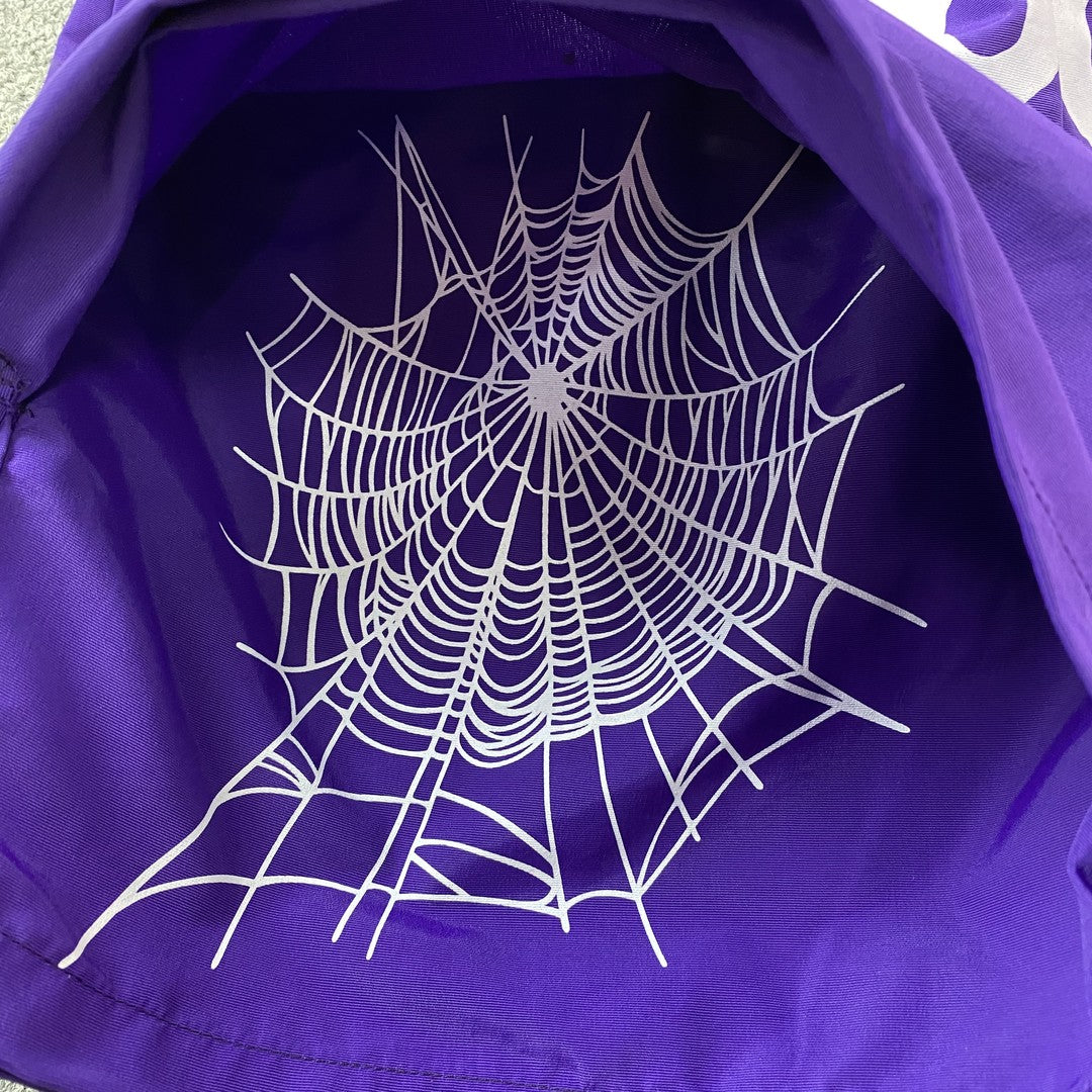 SP5DER OG WEB DOUBLE LAYER SHORT PURPLE - Prime Reps