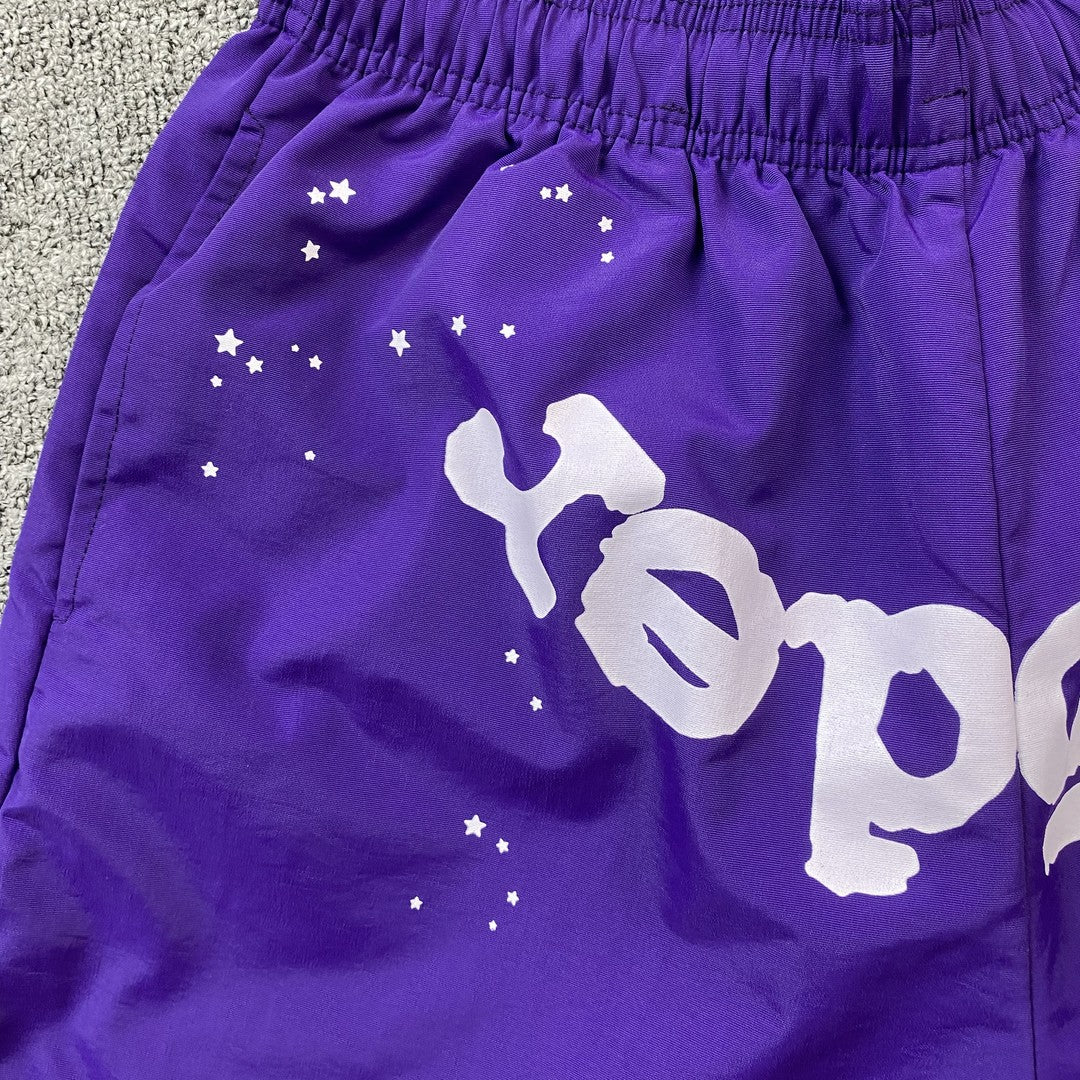 SP5DER OG WEB DOUBLE LAYER SHORT PURPLE - Prime Reps