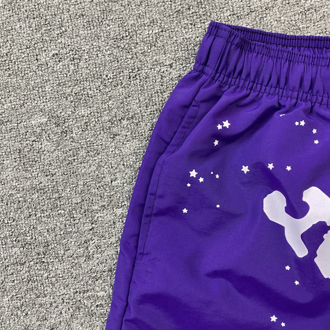 SP5DER OG WEB DOUBLE LAYER SHORT PURPLE - Prime Reps