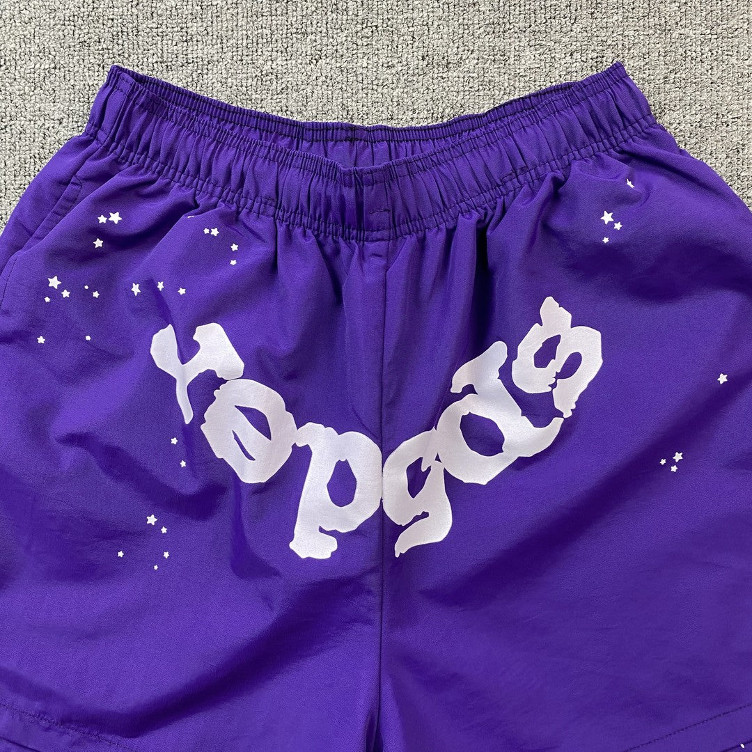 SP5DER OG WEB DOUBLE LAYER SHORT PURPLE - Prime Reps