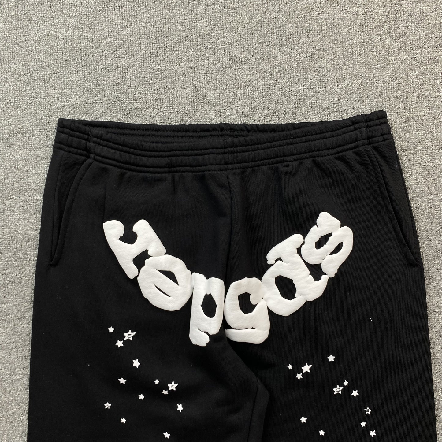 SP5DER OG WEB SWEATPANTS BLACK - Prime Reps