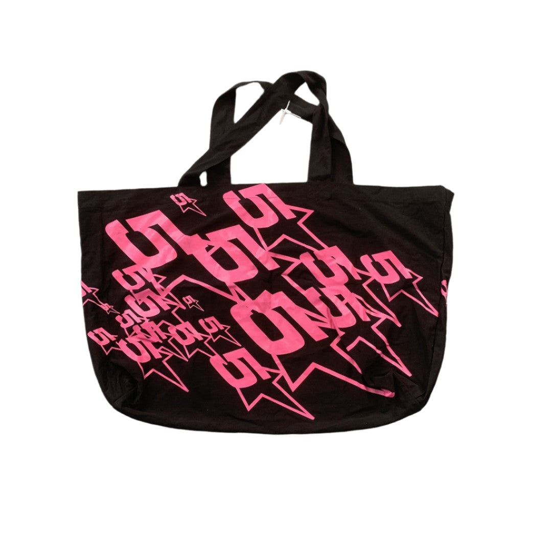 SP5DER OVERSIZED TOTE BAG BLACK - Prime Reps