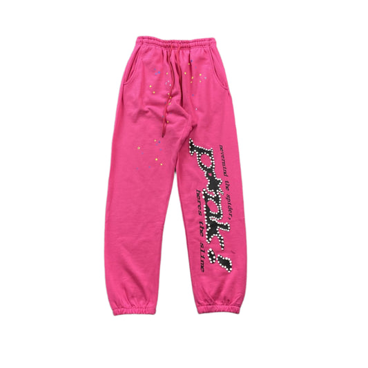 SP5DER P*NK SWEATPANTS PINK - Prime Reps