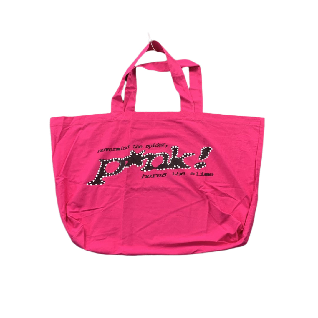 SP5DER P*NK TOTE BAG PINK - Prime Reps