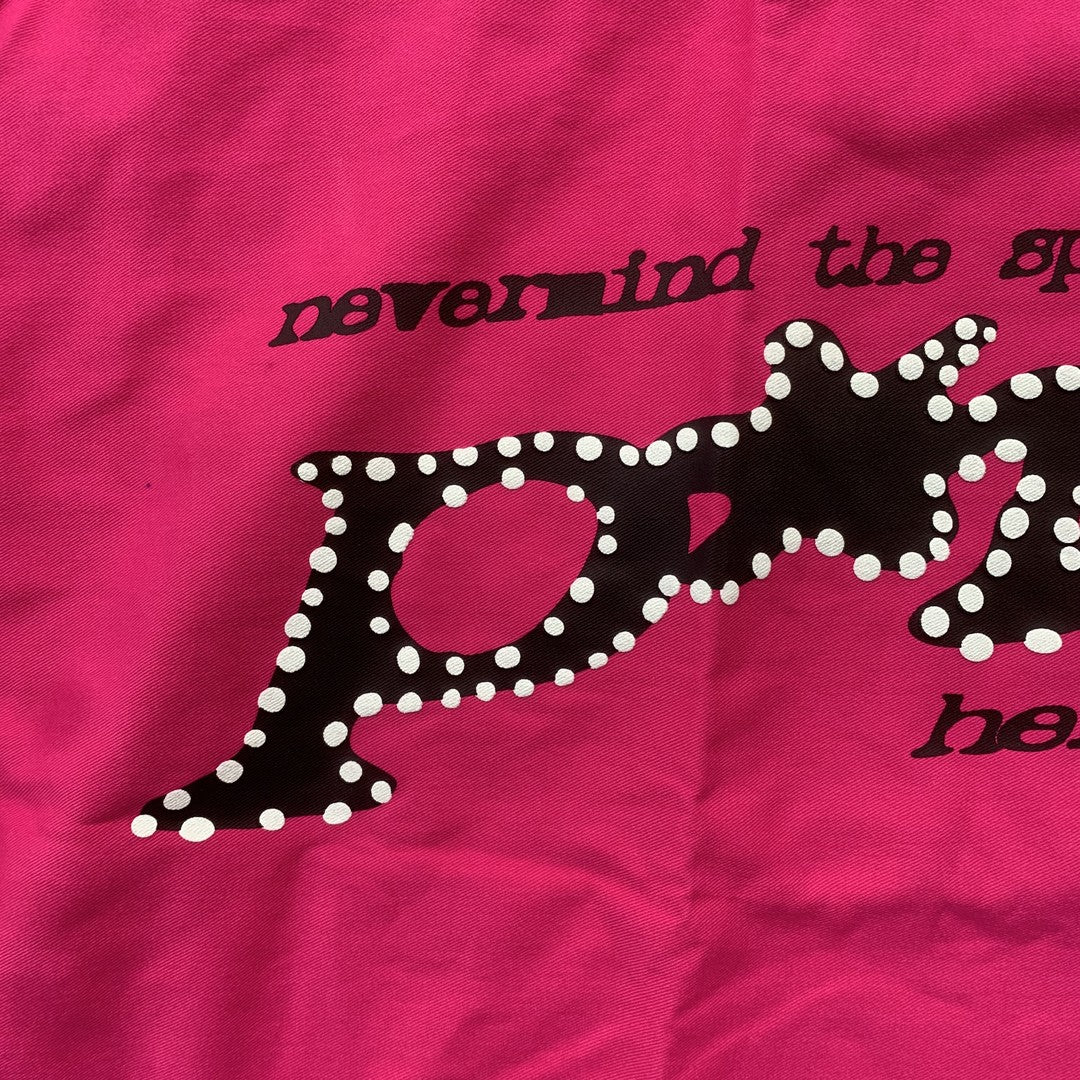 SP5DER P*NK TOTE BAG PINK - Prime Reps