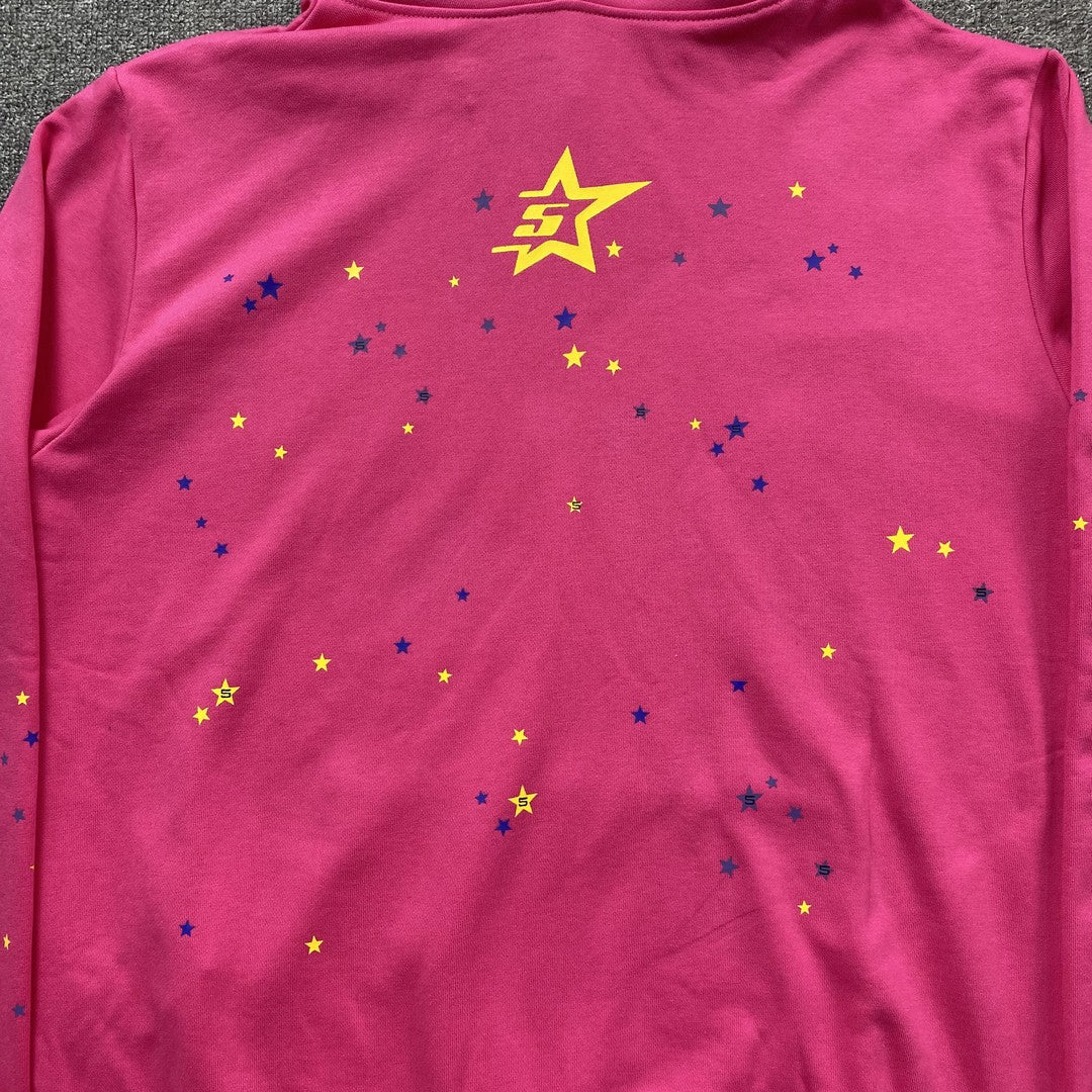 SP5DER P*NK V2 HOODIE PINK - Prime Reps
