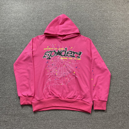 SP5DER P*NK V2 HOODIE PINK - Prime Reps