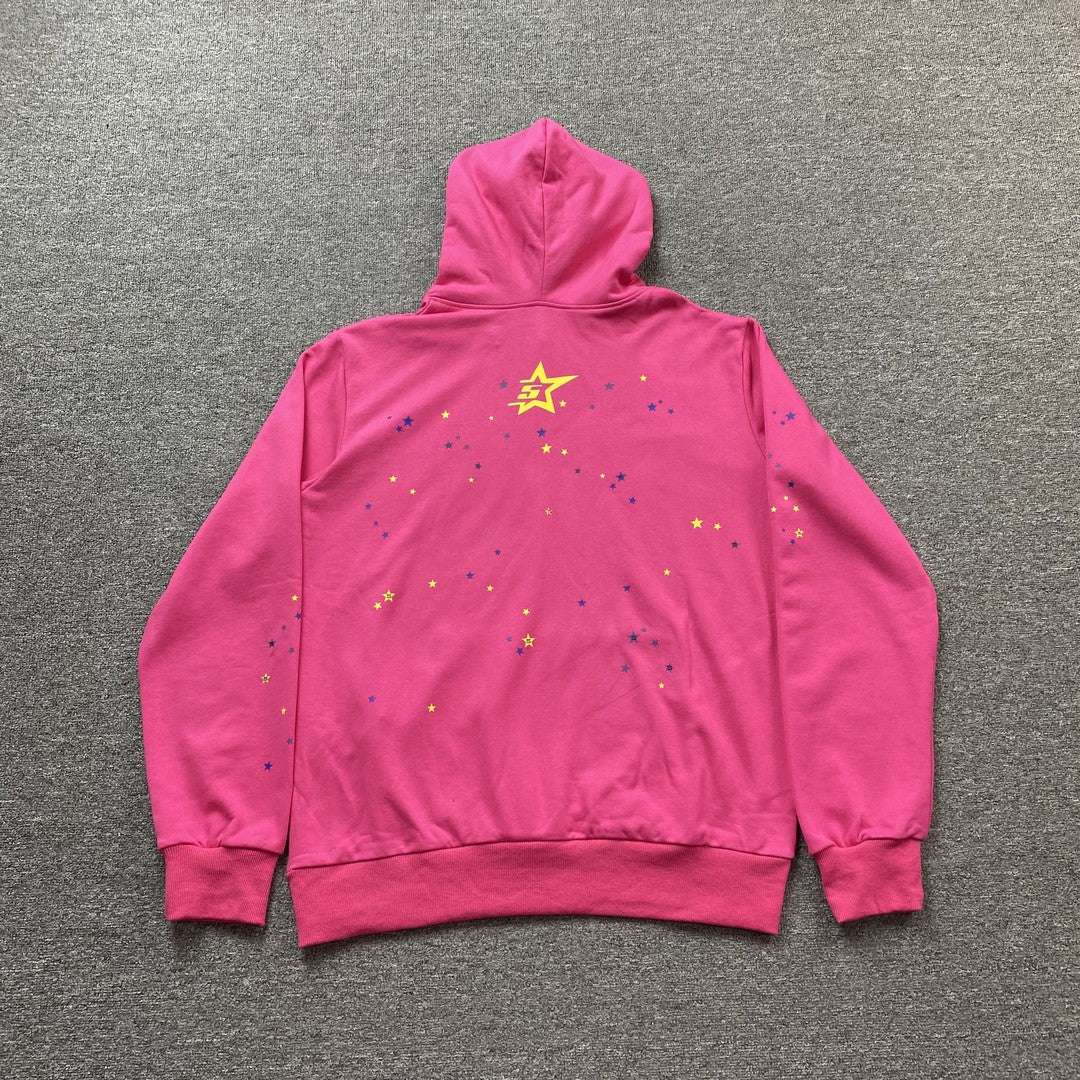 SP5DER P*NK V2 HOODIE PINK - Prime Reps