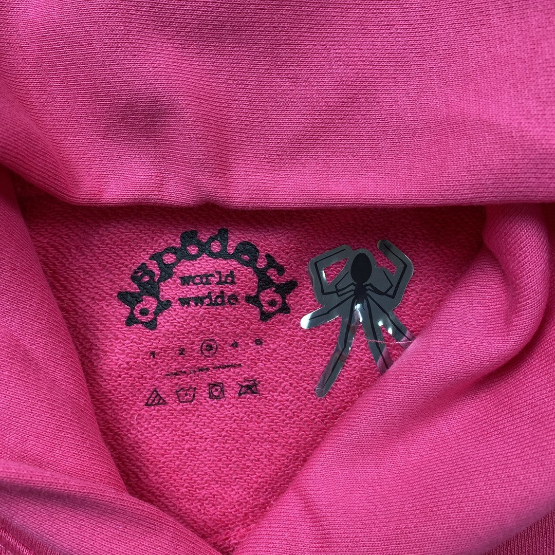 SP5DER P*NK V2 HOODIE PINK - Prime Reps