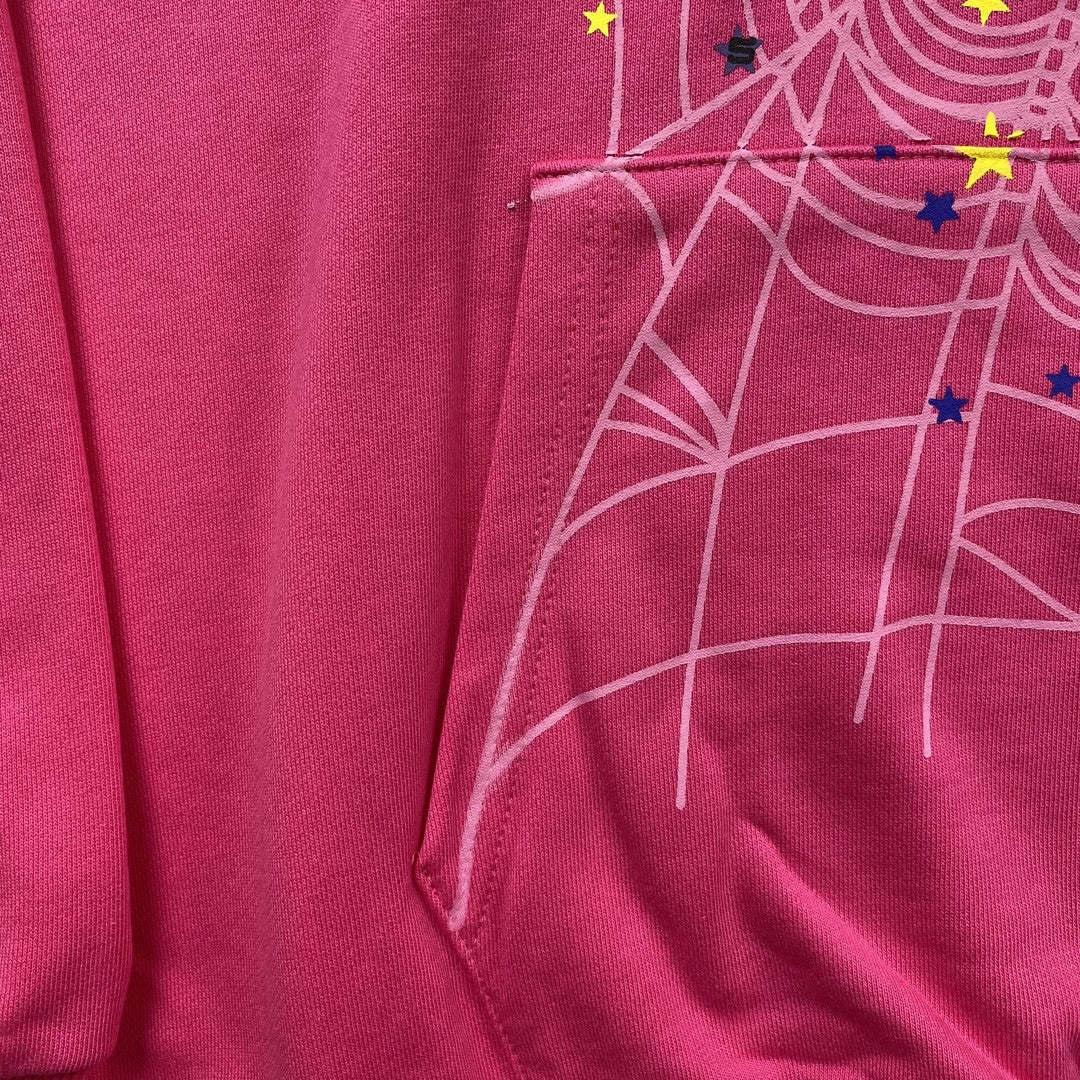 SP5DER P*NK V2 HOODIE PINK - Prime Reps