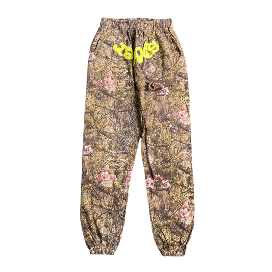 SP5DER REAL TREE OG WEB SWEATPANTS CAMO - Prime Reps