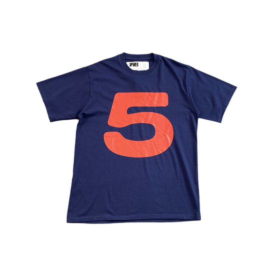 SP5DER RED 5 BABY TEE NAVY - Prime Reps