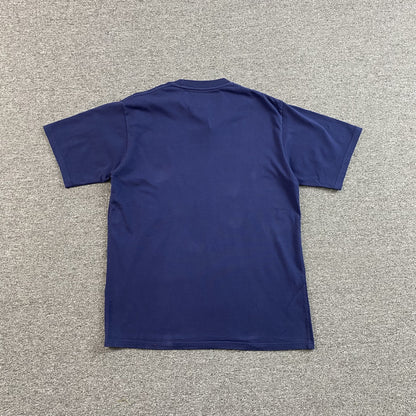 SP5DER RED 5 BABY TEE NAVY - Prime Reps