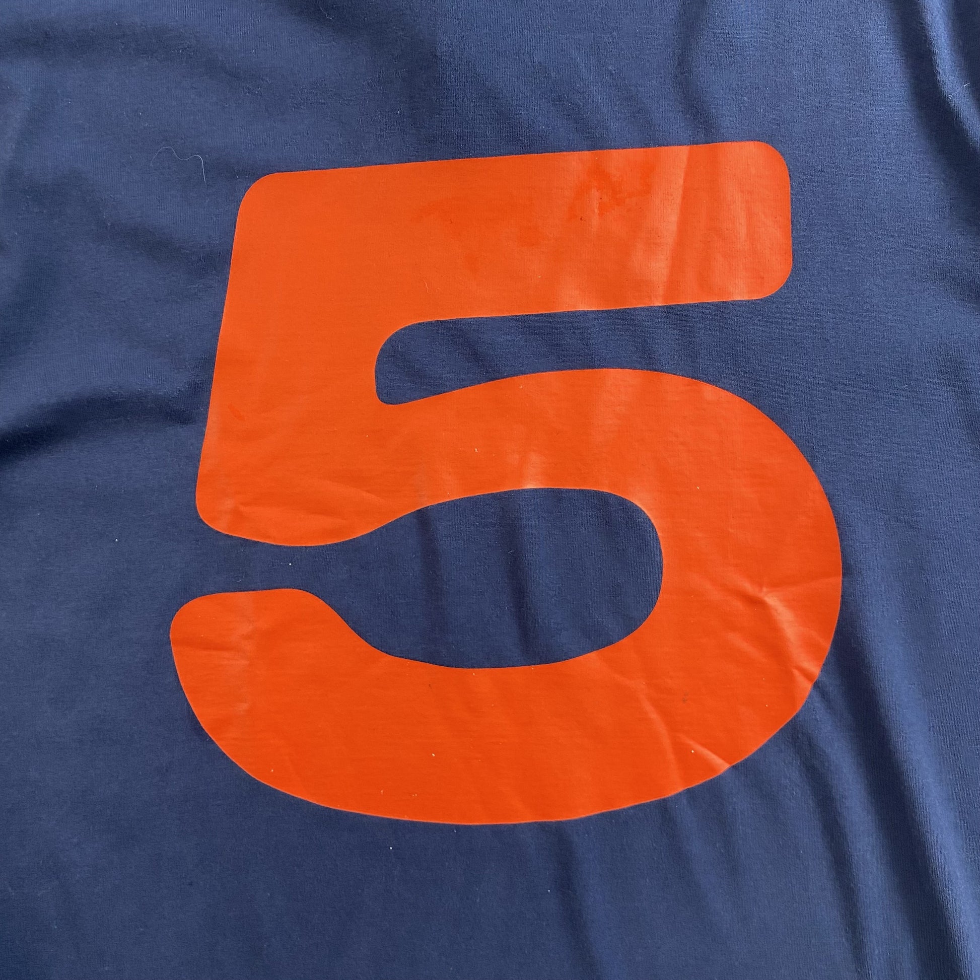 SP5DER RED 5 BABY TEE NAVY - Prime Reps