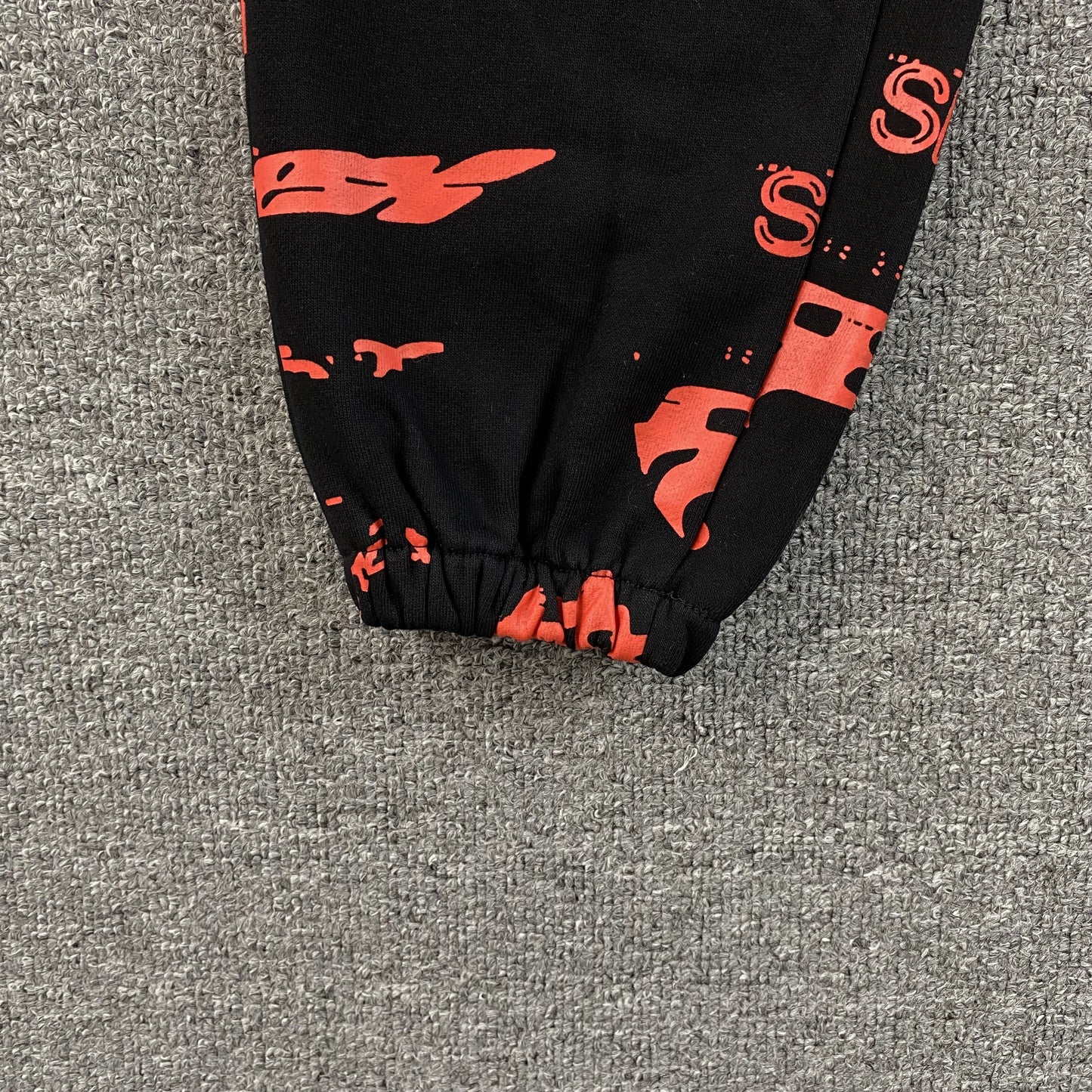 SP5DER SEX AOP SWEATPANTS BLACK - Prime Reps