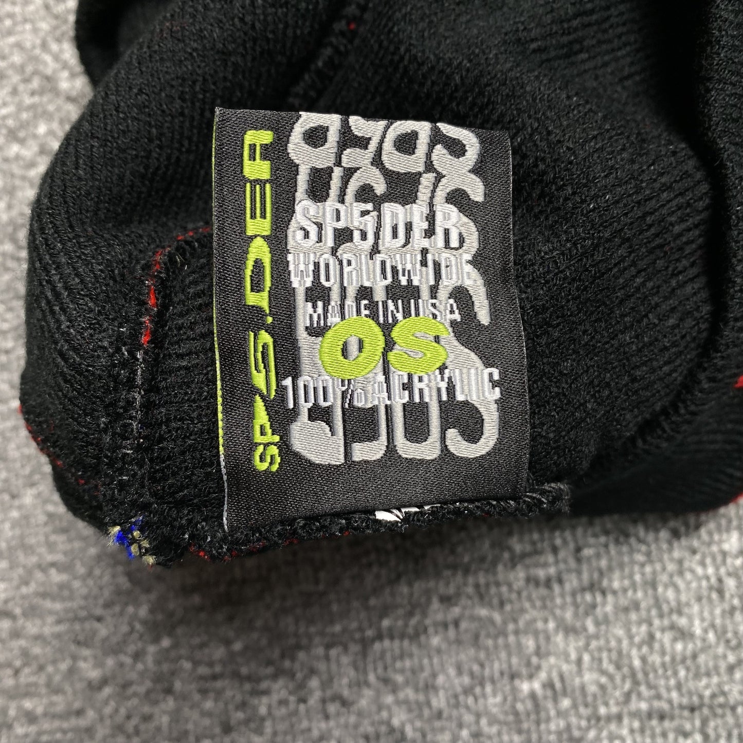 SP5DER SEX SKULLY SLIME BLACK - Prime Reps