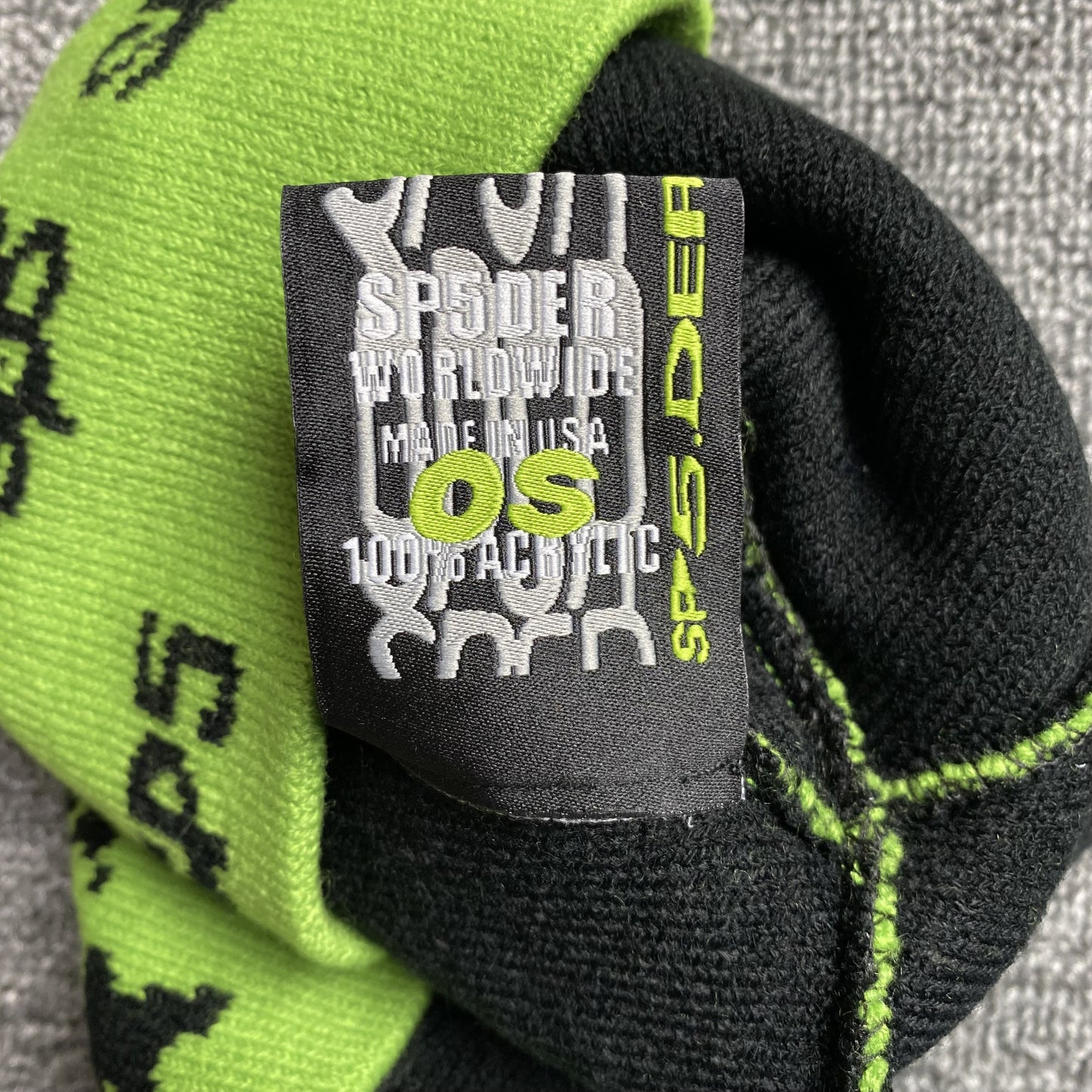 SP5DER SEX SKULLY SLIME GREEN - Prime Reps