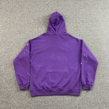 SP5DER STAR OG WEB V2 HOODIE PURPLE - Prime Reps
