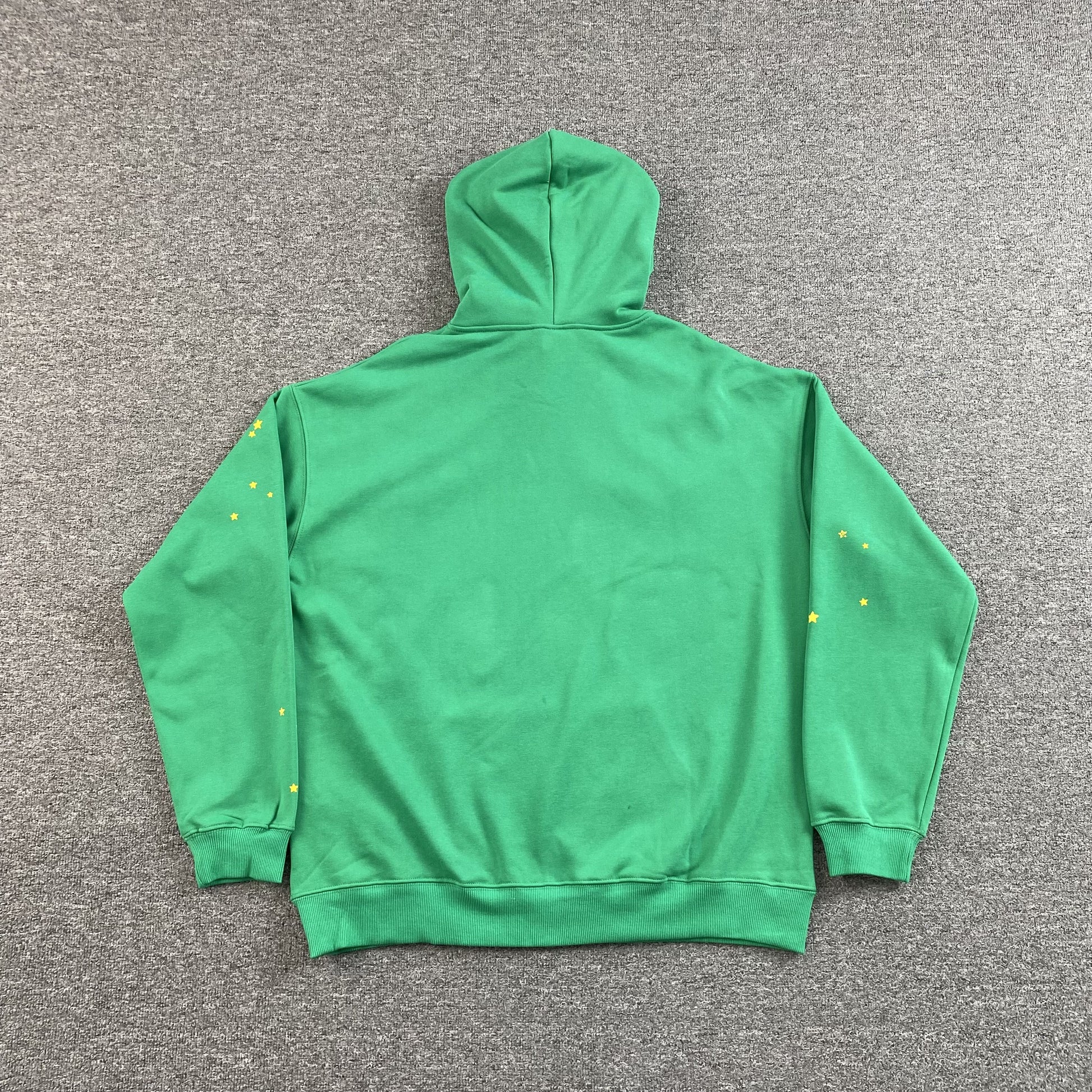 SP5DER STAR OG WEB V2 HOODIE SLIME GREEN - Prime Reps