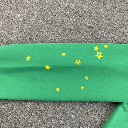 SP5DER STAR OG WEB V2 HOODIE SLIME GREEN - Prime Reps