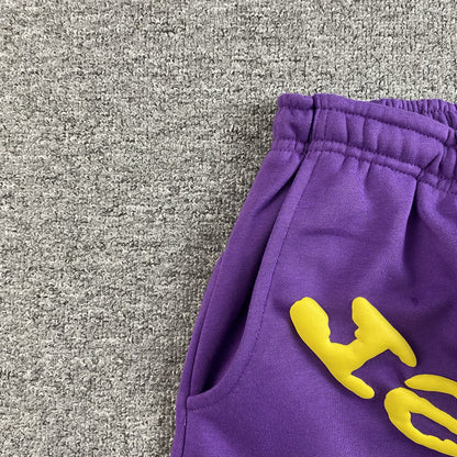 SP5DER STAR OG WEB V2 SWEATPANTS SLIME PURPLE - Prime Reps