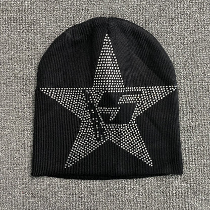 SP5DER STAR RHINESTONE SKULLY BLACK - Prime Reps