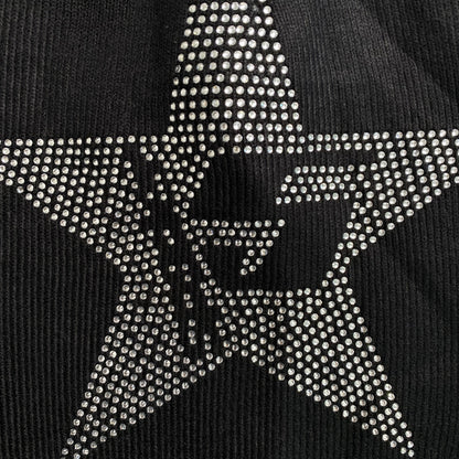 SP5DER STAR RHINESTONE SKULLY BLACK - Prime Reps