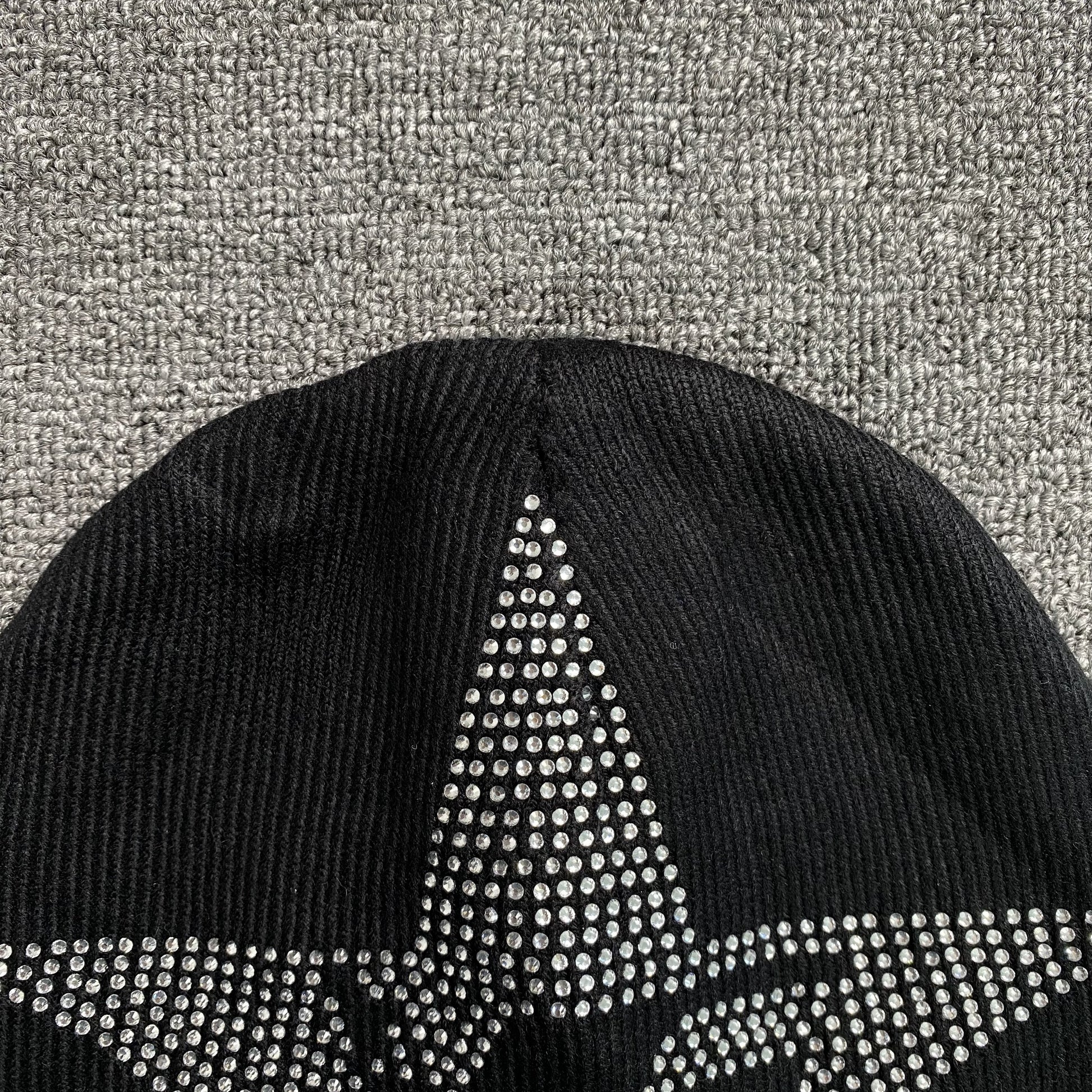 SP5DER STAR RHINESTONE SKULLY BLACK - Prime Reps