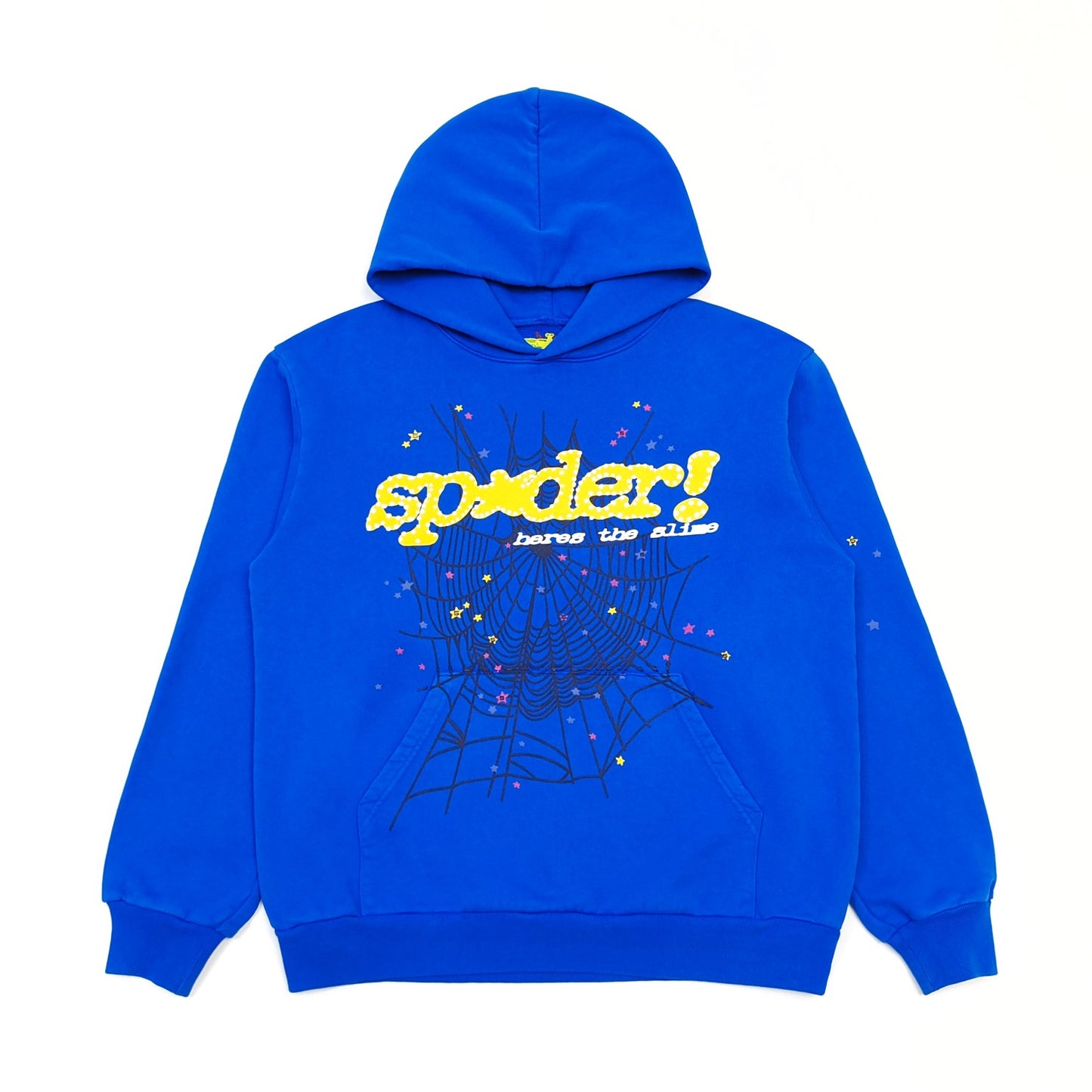SP5DER TC HOODIE BLUE - Prime Reps