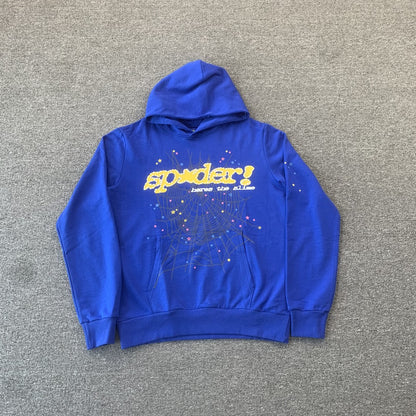 SP5DER TC HOODIE BLUE - Prime Reps