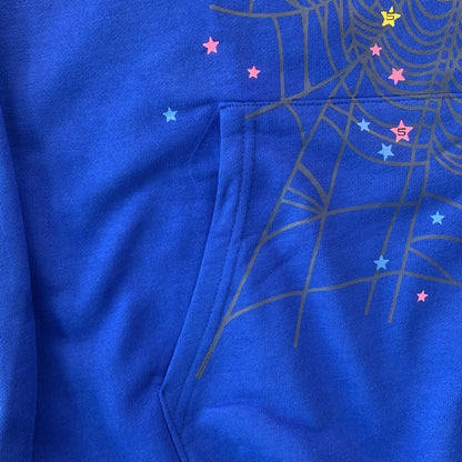 SP5DER TC HOODIE BLUE - Prime Reps