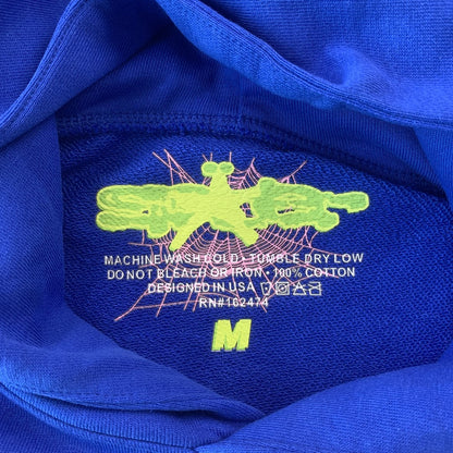 SP5DER TC HOODIE BLUE - Prime Reps