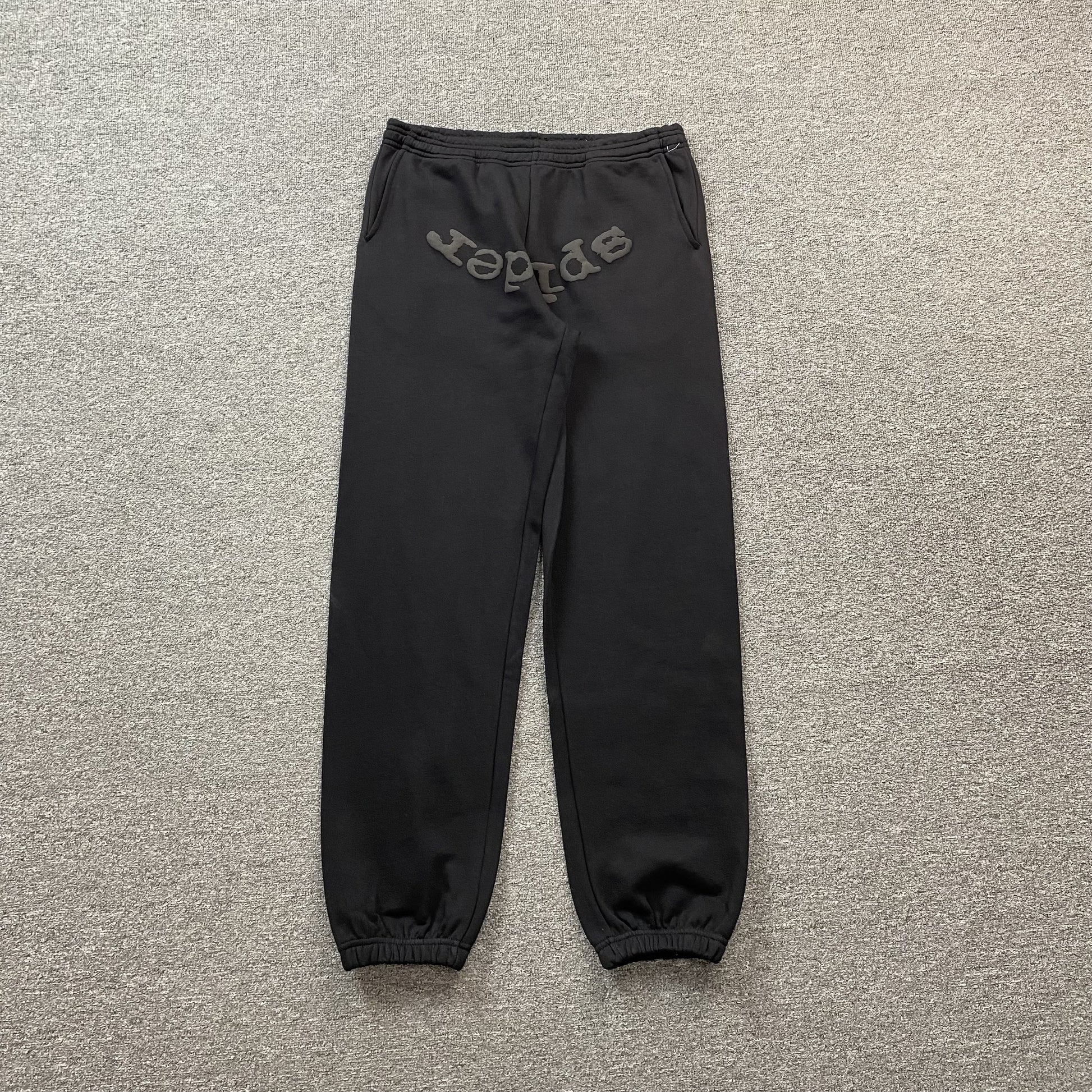 SP5DER VVS SWEATPANTS BLACK - Prime Reps