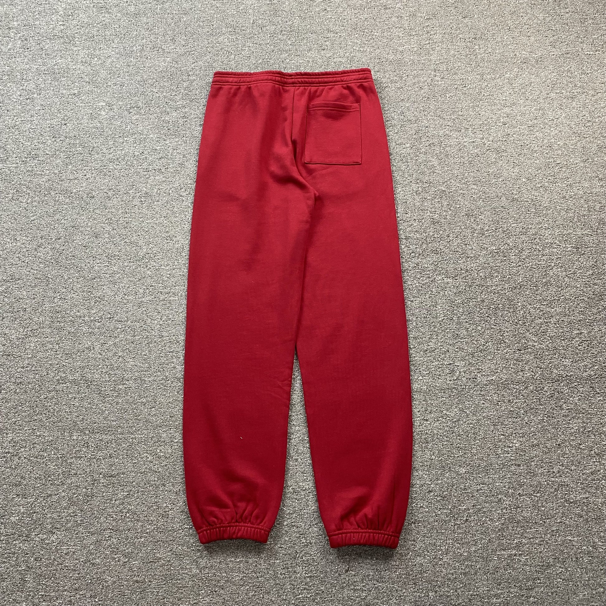 SP5DER VVS SWEATPANTS RED - Prime Reps