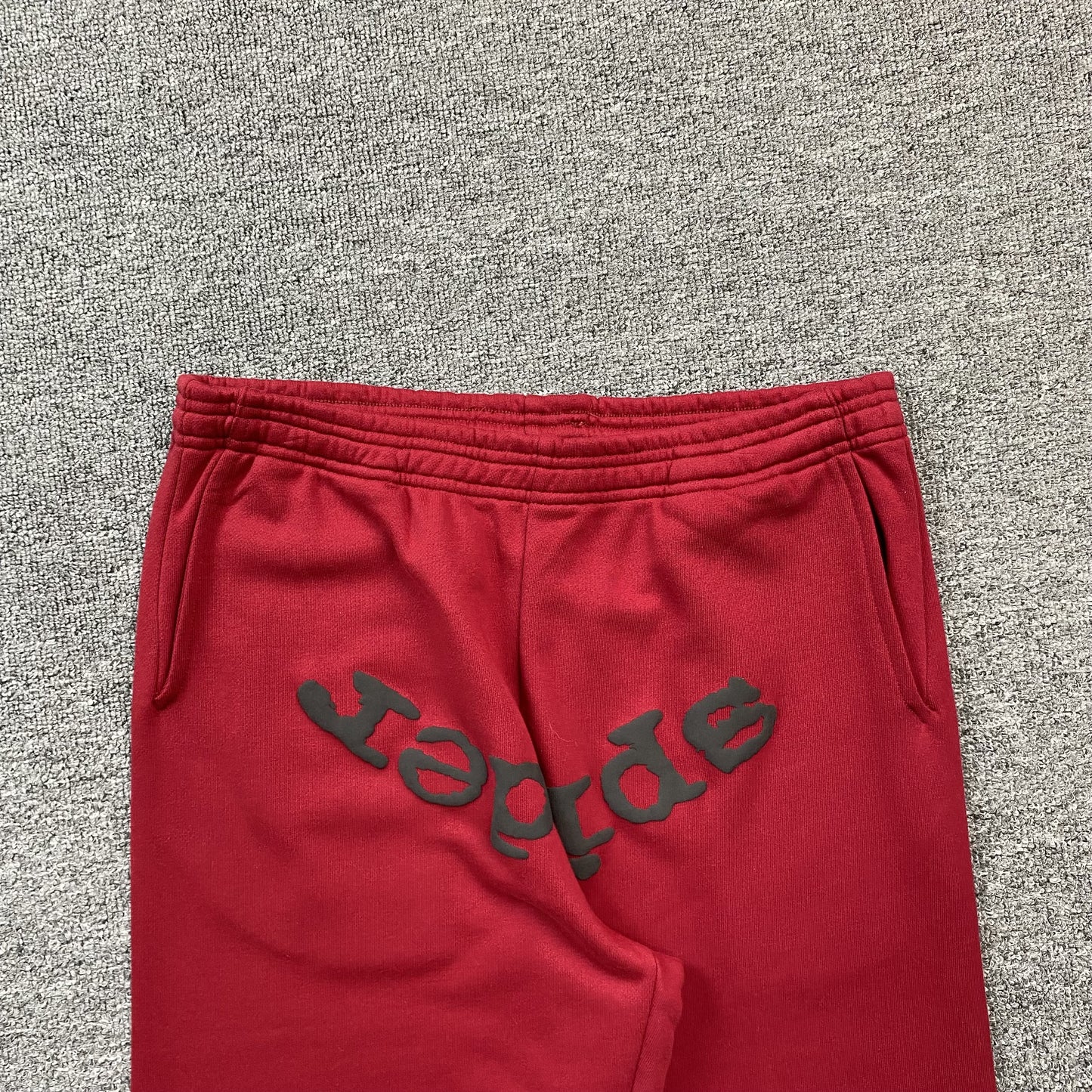SP5DER VVS SWEATPANTS RED - Prime Reps