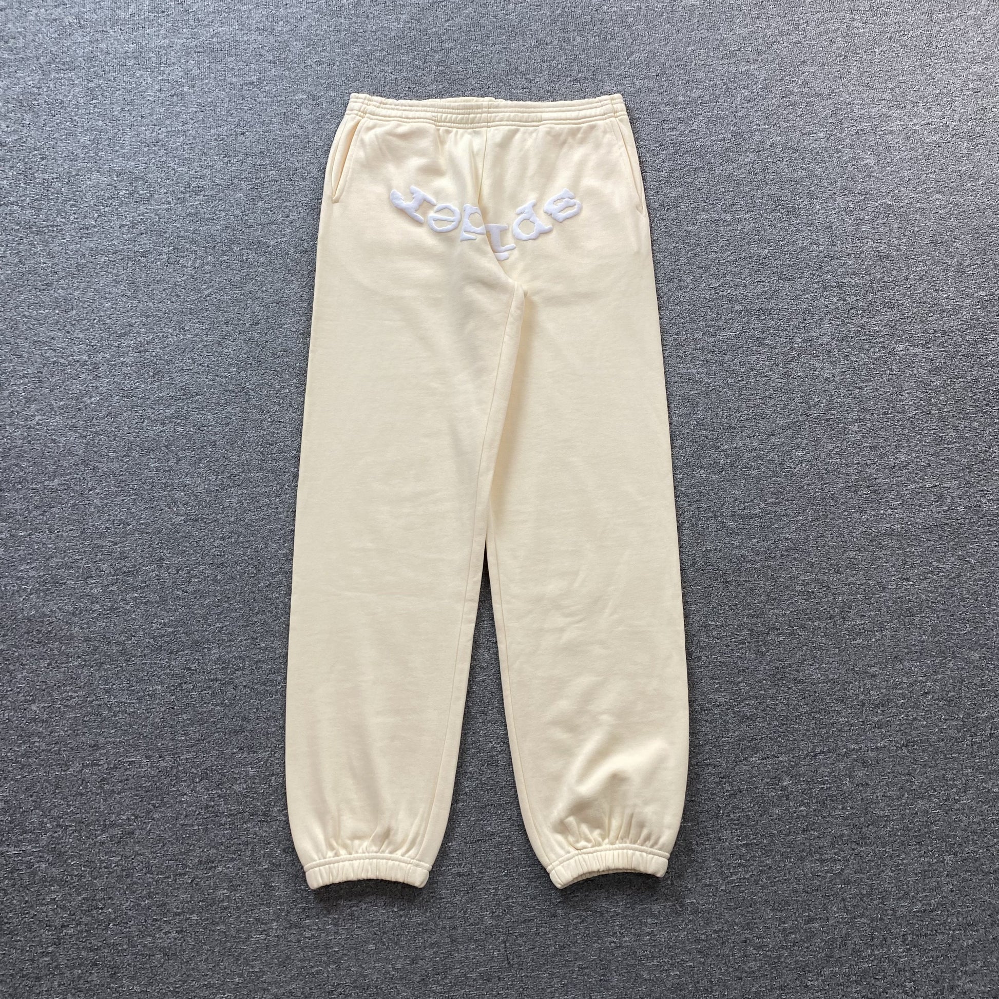 SP5DER VVS SWEATPANTS WHITE - Prime Reps