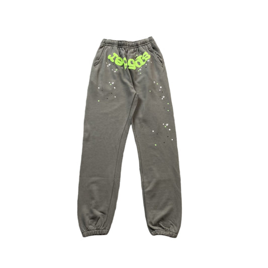 SP5DER WAIT WEB SWEATPANTS SLATE GREY - Prime Reps