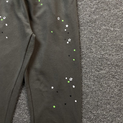 SP5DER WAIT WEB SWEATPANTS SLATE GREY - Prime Reps