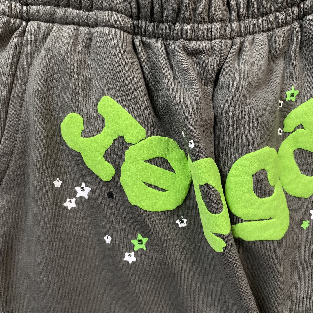 SP5DER WAIT WEB SWEATPANTS SLATE GREY - Prime Reps