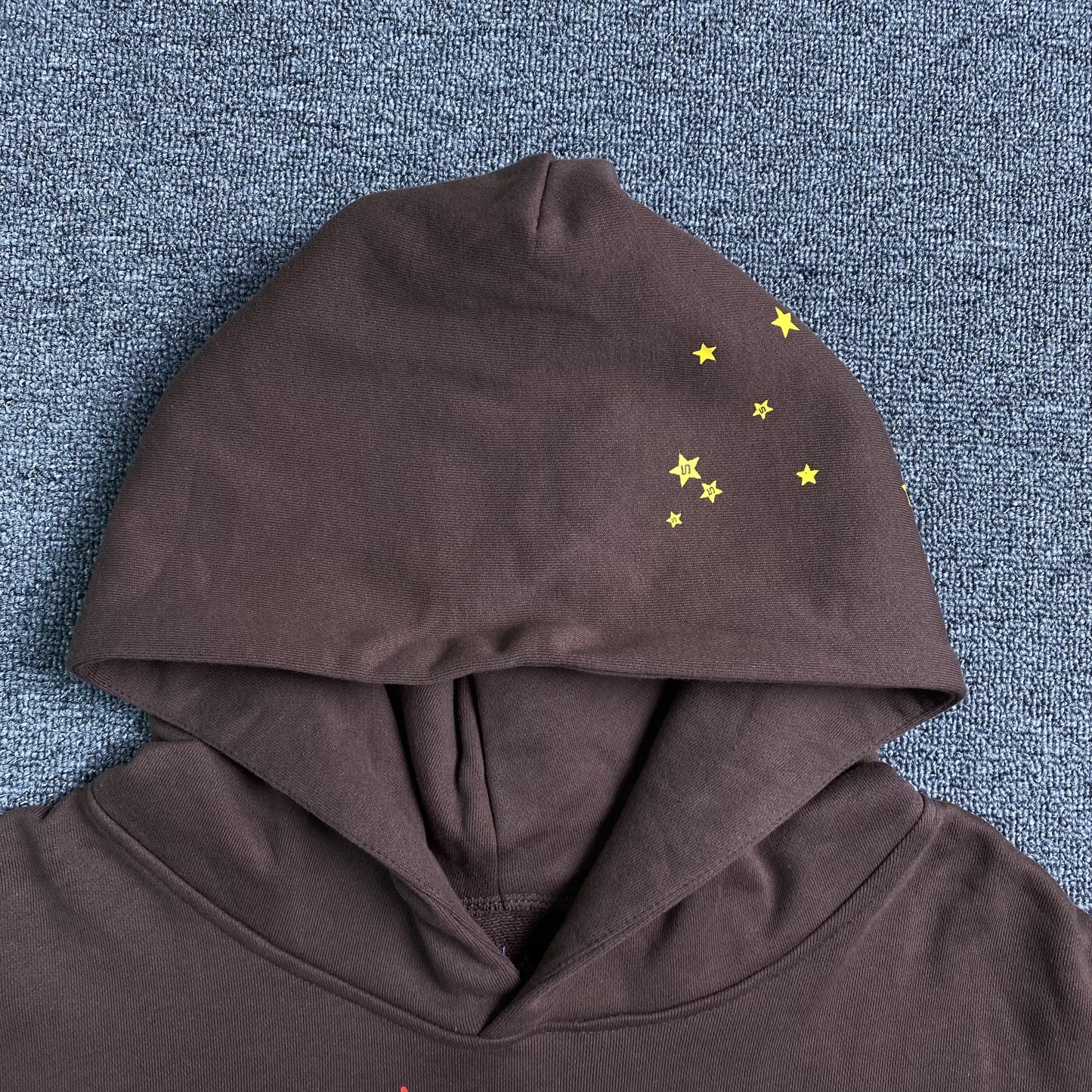 SP5DER WEB HOODIE BROWN - Prime Reps