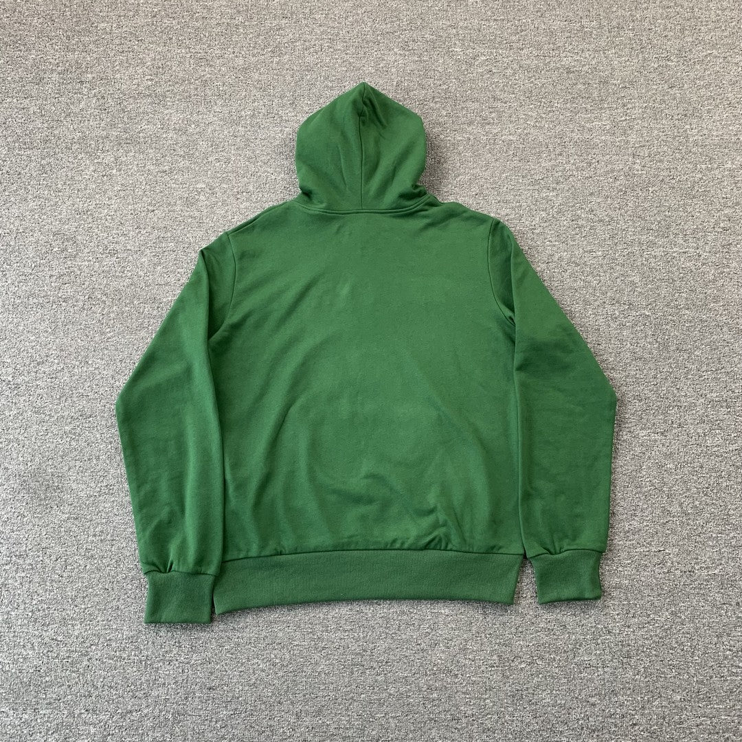 SP5DER WEB HOODIE HUNTER GREEN - Prime Reps