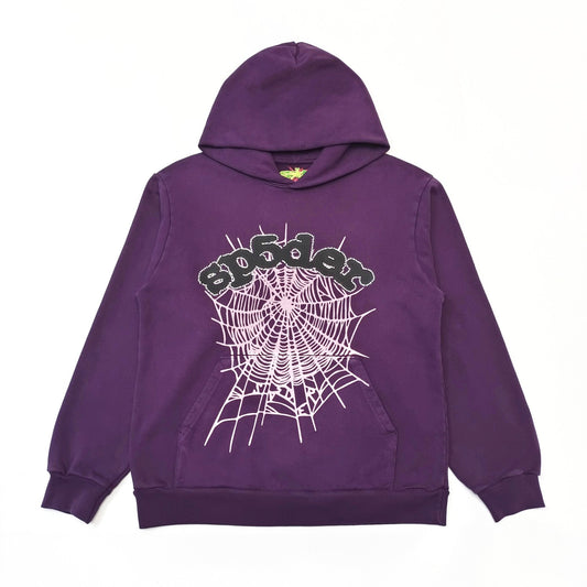 SP5DER WEB HOODIE PURPLE - Prime Reps