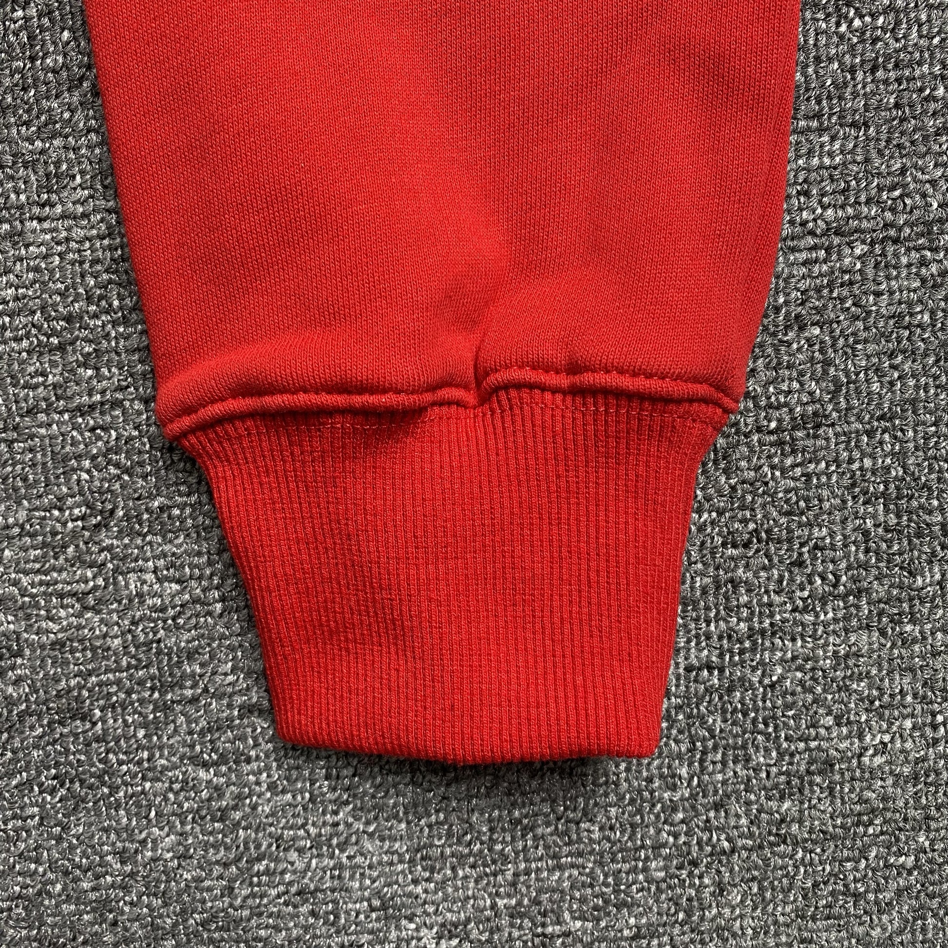 SP5DER x METRO BOOMIN HEROS AND VILLAINS HOODIE RED - Prime Reps