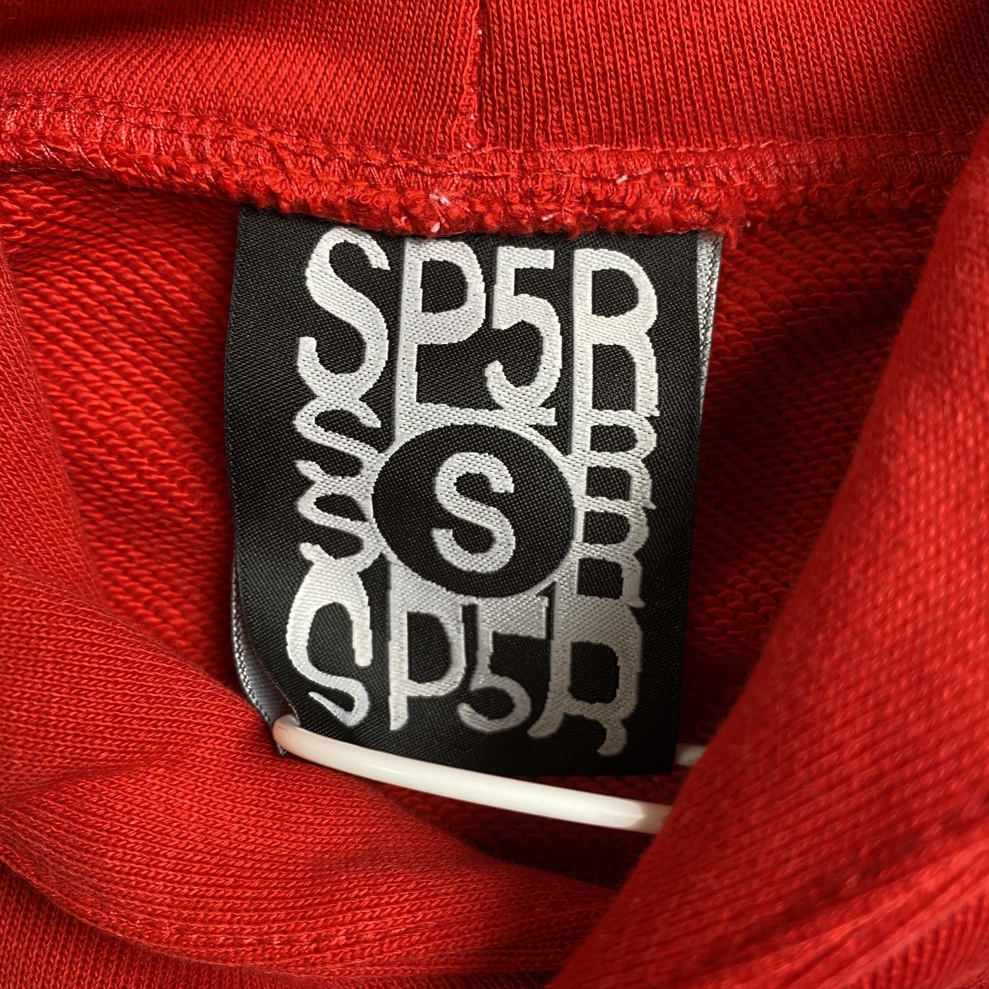 SP5DER x METRO BOOMIN HEROS AND VILLAINS HOODIE RED - Prime Reps