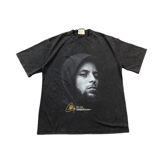 STEPHEN CURRY VINTAGE GRAPHIC TEE DARK GREY - Prime Reps