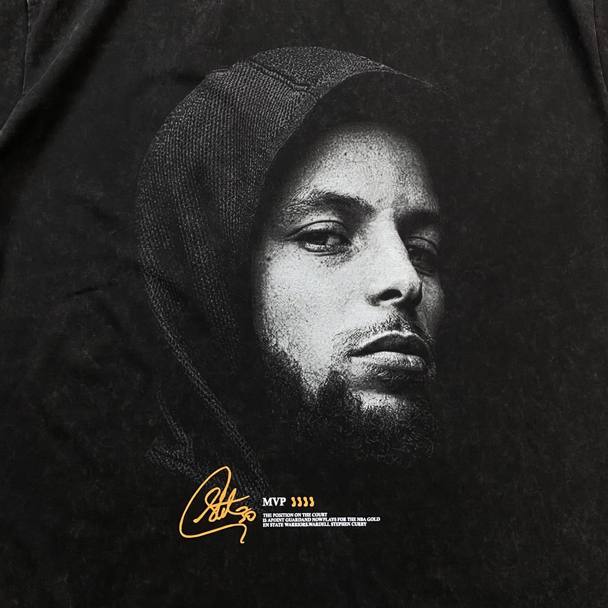 STEPHEN CURRY VINTAGE GRAPHIC TEE DARK GREY - Prime Reps