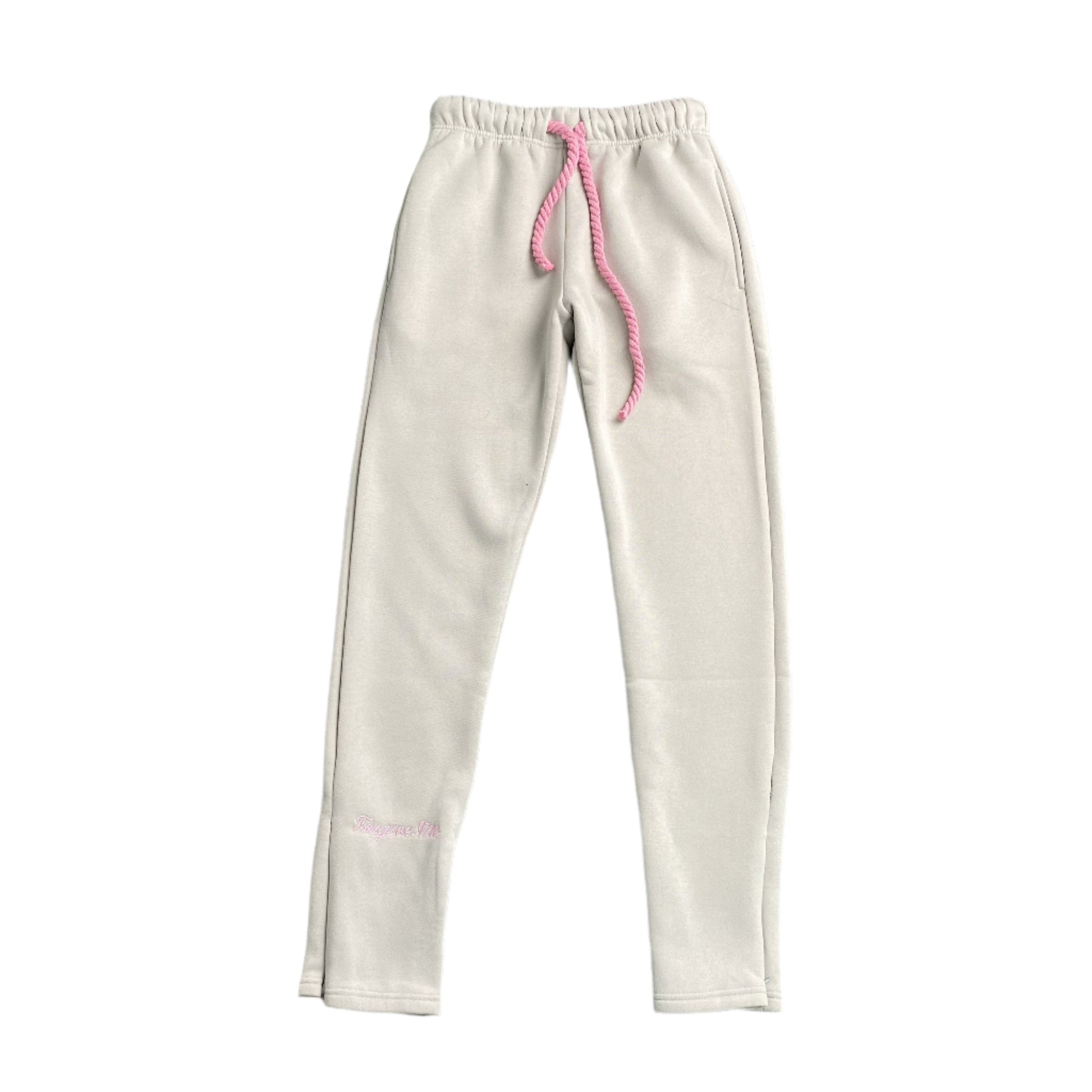 SYNA WORLD SYNA LOGO SWEATPANTS GREY PINK - Prime Reps