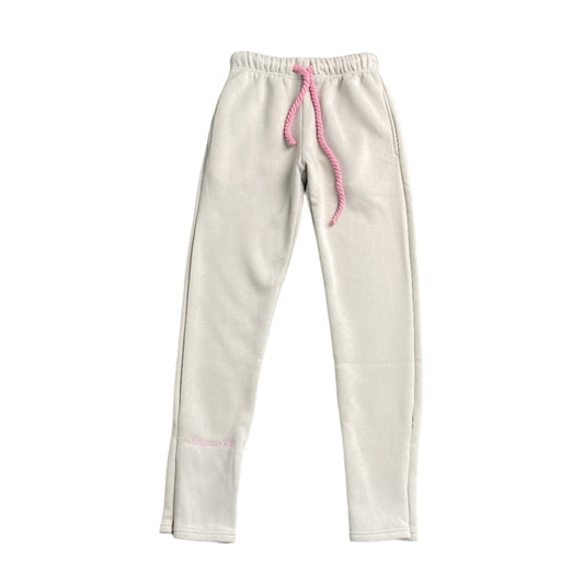 SYNA WORLD SYNA LOGO SWEATPANTS GREY PINK - Prime Reps